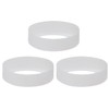ONLYKXY 3pcs Silicone bottom pad for thermos cup 7CM OD