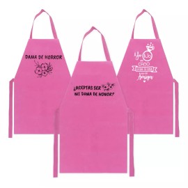 Texben Paquete De 50 Mandiles Dama De Honor