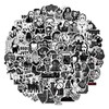 Horror Movie Stickers, 100PCS Waterproof Cool Stickers Scary Movie Thriller