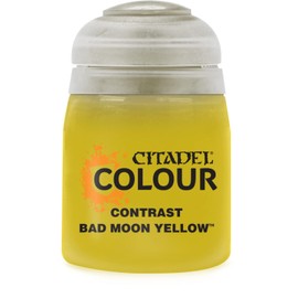 Citadel Contrast Paint - Bad Moon Yellow - 18ml Pot