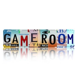 Vintage Road Tin Sign Retro Metal Game Room Street Signs for Cool Stuff Stylish Wall Art Decor Gift for Home Bathroom Kitchen Fence and Gothic Wall Decor in Every Room 16x4 in