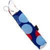 mabu MBU-LMDPT03 Folding Umbrella, Lightweight Design, Blooming Dots, Navy, 5
