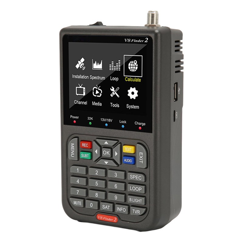 V8 Finder 2 Satellite Finder Signal Meter 3.5inch HD LCD
