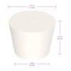 BorinGlass Solid Rubber Stoppers, 5 Pack 8# - 41mm(1.61in) x