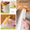 3Pcs Automatically Stay in Place Bookmark, Bookmarks for Women, Men,