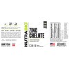 NutraBio Zinc Chelate 30mg - 120 Vegetable Capsules