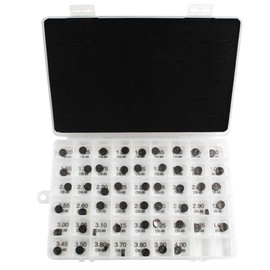 Road Passion 9.48mm Valve Shims Kit 1.2mm-4.0mm in 0.05mm increment 52 Pieces Replacement for Yamaha FJR1300A ABS 2004-2009/ FJR1300AE 2005-2009/ TDM850 1992-1993/ TTR250 1999-2006