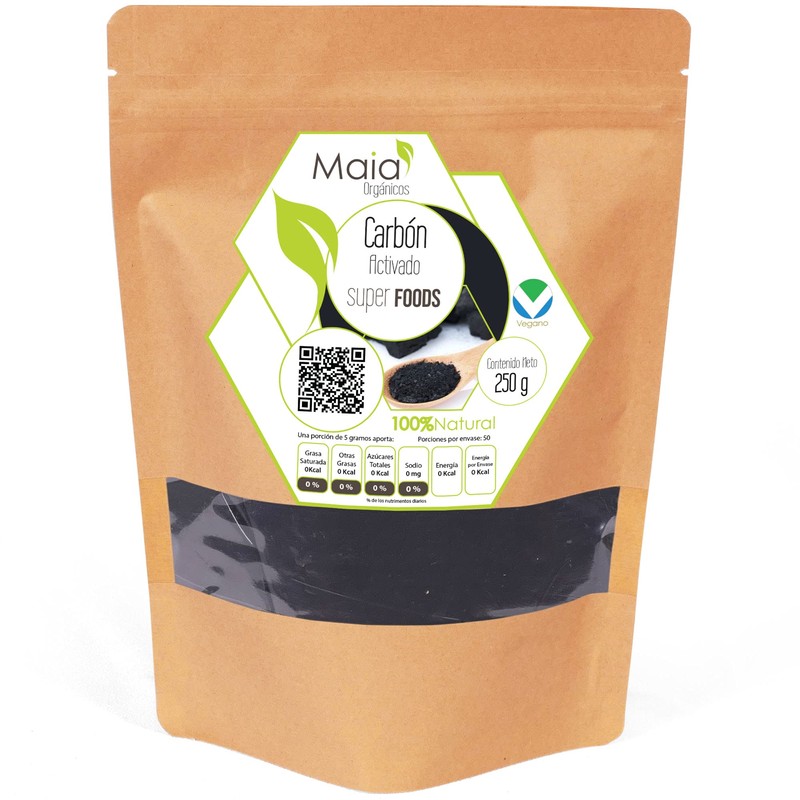 Carbón Activado - 100% Natural (250 g)