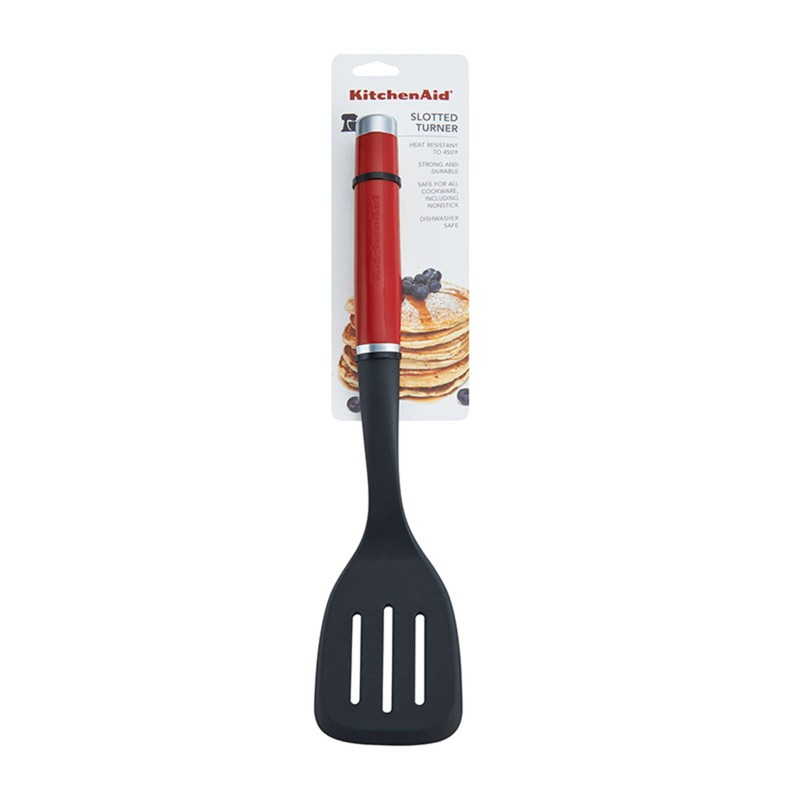 KitchenAid - KE002OHERA KitchenAid Classic Slotted Turner, One Size, Red