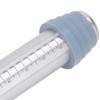 Rolling Pin Dough Roller Stainless Steel with 4 Silicone Guide