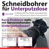 SCROBER® Universal Cutting Drill Bit Diameter 65 mm with Free