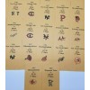 Strat-O-Matic Strat-O-Matic Baseball 42 Old Timers Teams Storage Envelopes with