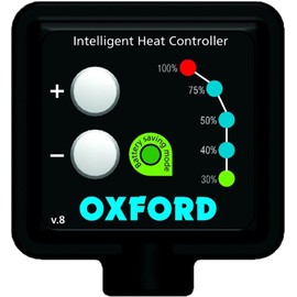 Motorcycle Oxford HotGrips Controller – Black. OFV8,White Connectors