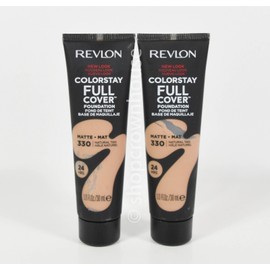 Revlon 2 Revlon ColorStay Full Cover 24hr Matte Foundation #330 NATURAL TAN