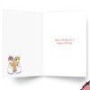 NobleWorks 12 Funny Christmas Cards w/5 x 7 Inch Envelopes
