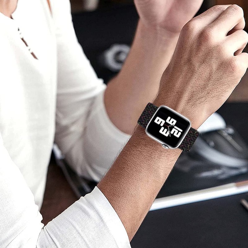 Compatible Braided Solo Loop Braided Band Breathable Sport Band