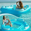 Jasonwell Floating Island Pool Float - Giant Inflatable Multi Person