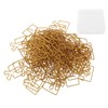 100PCS Funny Cute Paperclips Decorative Metal Small Journaling Paper Clamps