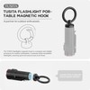 TUSITA Portable Magnetic Hook Compatible with Olight NEBO Flashlights, 2-Pack