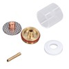 5Pcs/Set TIG Welding Torch Cup Brass Glass Cups Collet Nozzle