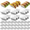 Taco Holder 36 Packs - Stainless Steel Taco Holders Set