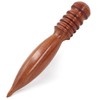 1pc Wood Leather Burnishing Tool, Leather Edge Burnisher Tool, Burnishing