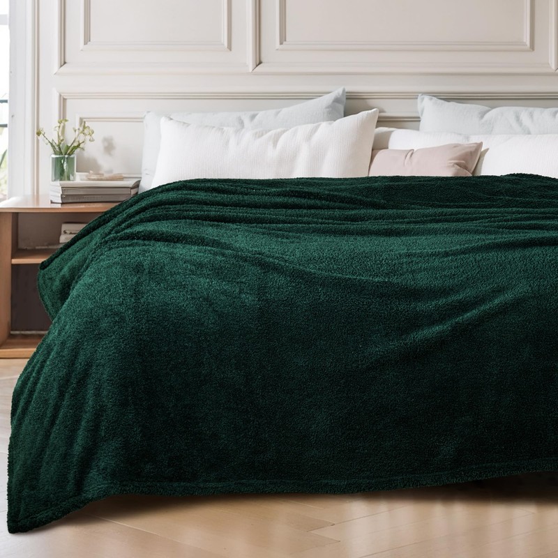 Exclusivo Mezcla Fleece Blankets Queen Size, Soft Warm and Fuzzy