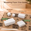 SHSEEN Probably Socks Funny Wrapping Paper, 19.6 x 27.5 in,