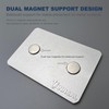 American Flag Metal Fridge Magnet, Square 3D Zinc Alloy Refrigerator
