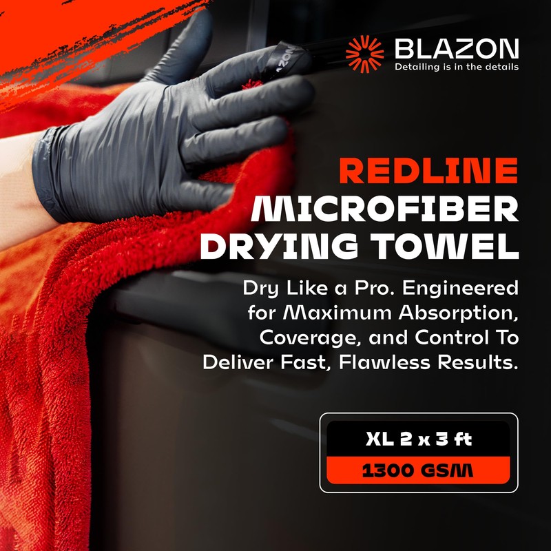 BLAZON Redline Drying Towel