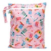 Bumkins Waterproof Wet Dry Bag for Baby, Travel, Swim Suit,