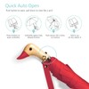 ViddVoom Duck Umbrella - Just Push to Pop, Cute Duck