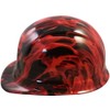 Texas America Safety Company Burning Flames Cap Style Hydro Dipped