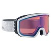 ALPINA Scarabeo Ski Goggles, Unisex, Scarabeo, White
