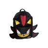 Sonic Shadow Black Fashion Color Mochila De Felpa For