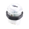 Easyget 4 Pcs/Lot 5V LED Illuminated Push Button 1P /
