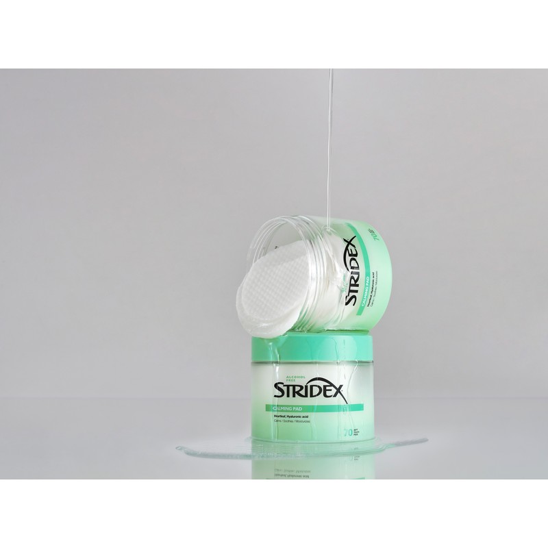 Stridex Houttuynia cordata soothing calming pads 70 sheets / 스트라이덱스