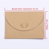 PresentFill® 25 Mini Envelopes with Cards - Natural Brown -