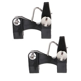 Keproving 2pcs Heavy Tension Flat Line Release Clips Fishing Kites Downriggers Lines Clips
