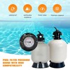 Upgraded Pool Filter Pressure Gauge Replacement Water Proof 60psi 1/4"