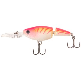 Rapala JSR05PTU Jointed Shad Rap 05 Pink Tiger UV Lure