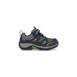 Merrell Trail Chaser Hiking Sneaker, Navy/Green, 11 US Unisex Big Kid
