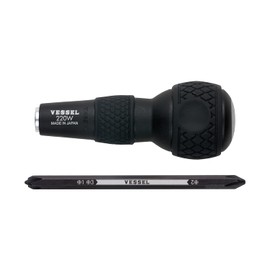 ベッセル(VESSEL) ボールグリップ 差替ドライバー (+2/+1&+3 ビット付) 220W-123