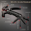 Multifunctional Hammer Portable High Carbon Steel Multitool Hammer for Car