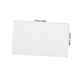 FOMIYES 520pcs Disposable Hair Perm End Paper Cold Hot Perm Wrapping Sheets for Salon Use Curling Tissue for Hair Styling Accessories White