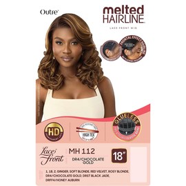 Outre Lace Front Wig - Melted Hairline - MH 112 (DR4/CHOCOLATE GOLD)