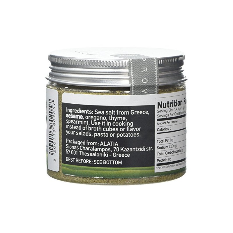 Salt Odyssey Sesame Herb Salt Bio, 150 g (Pack of