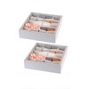 YBM HOME Honeycomb Drawer Divider Organizer 8pcs, DIY Plastic Grid
