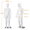 Child Full Body Mannequin Kids Dress Form Adjustable Detachable Manikin