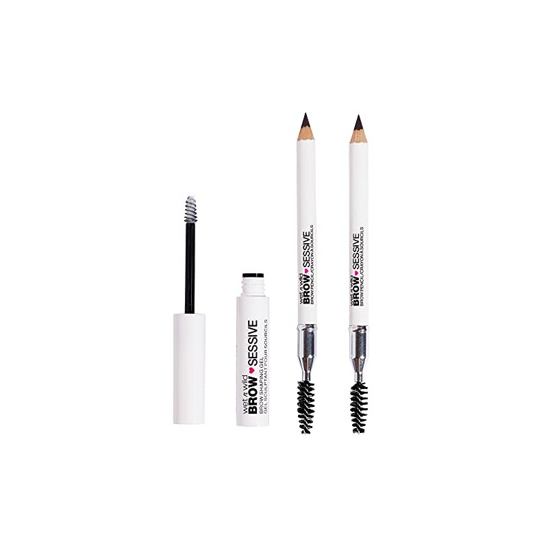 Wet n Wild Kit de cejas imprescindible, lápices de cejas,